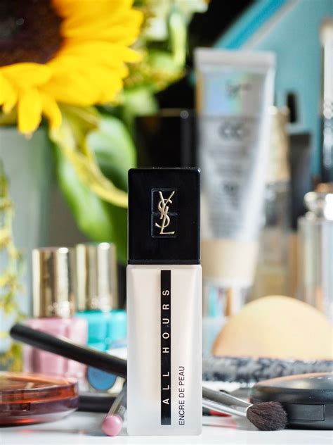 ysl all hour foundation review|YSL all hours foundation ingredients.